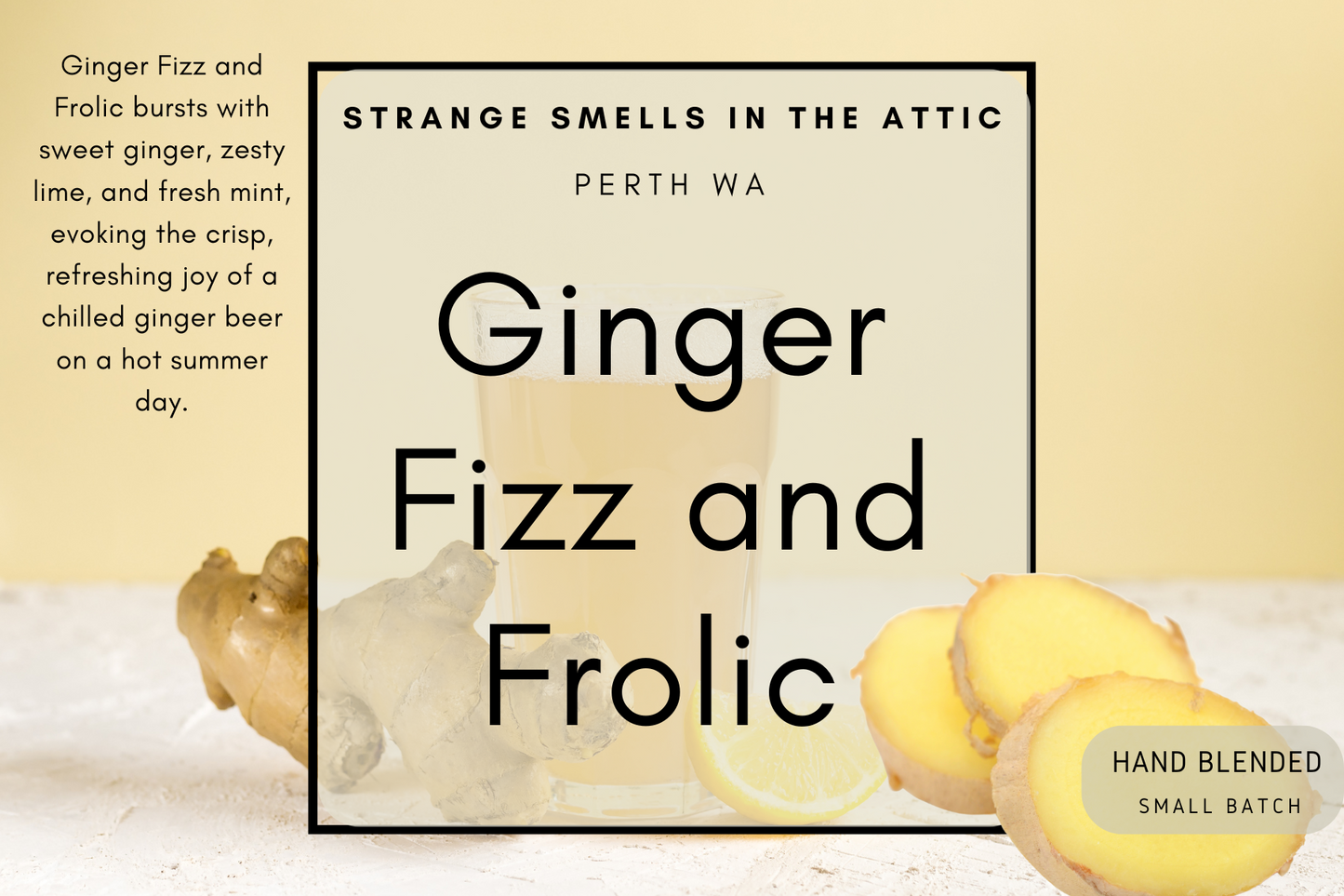 Ginger Fizz and Frolic